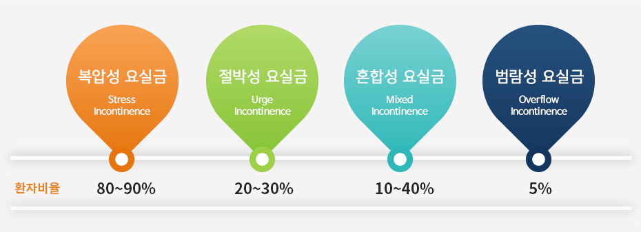 요실금원인에 따른 4가지 종류 사진